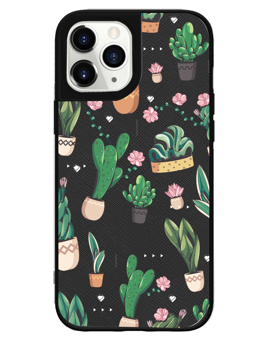 iPhone Leather Grip Case - Cactus 3.0