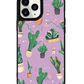 iPhone Leather Grip Case - Cactus 3.0