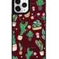 iPhone Leather Grip Case - Cactus 3.0