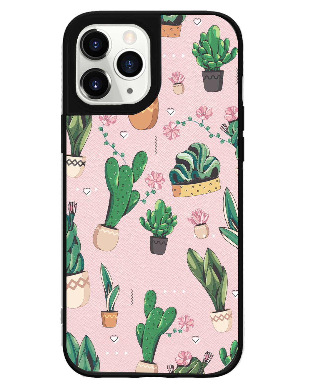 iPhone Leather Grip Case - Cactus 3.0