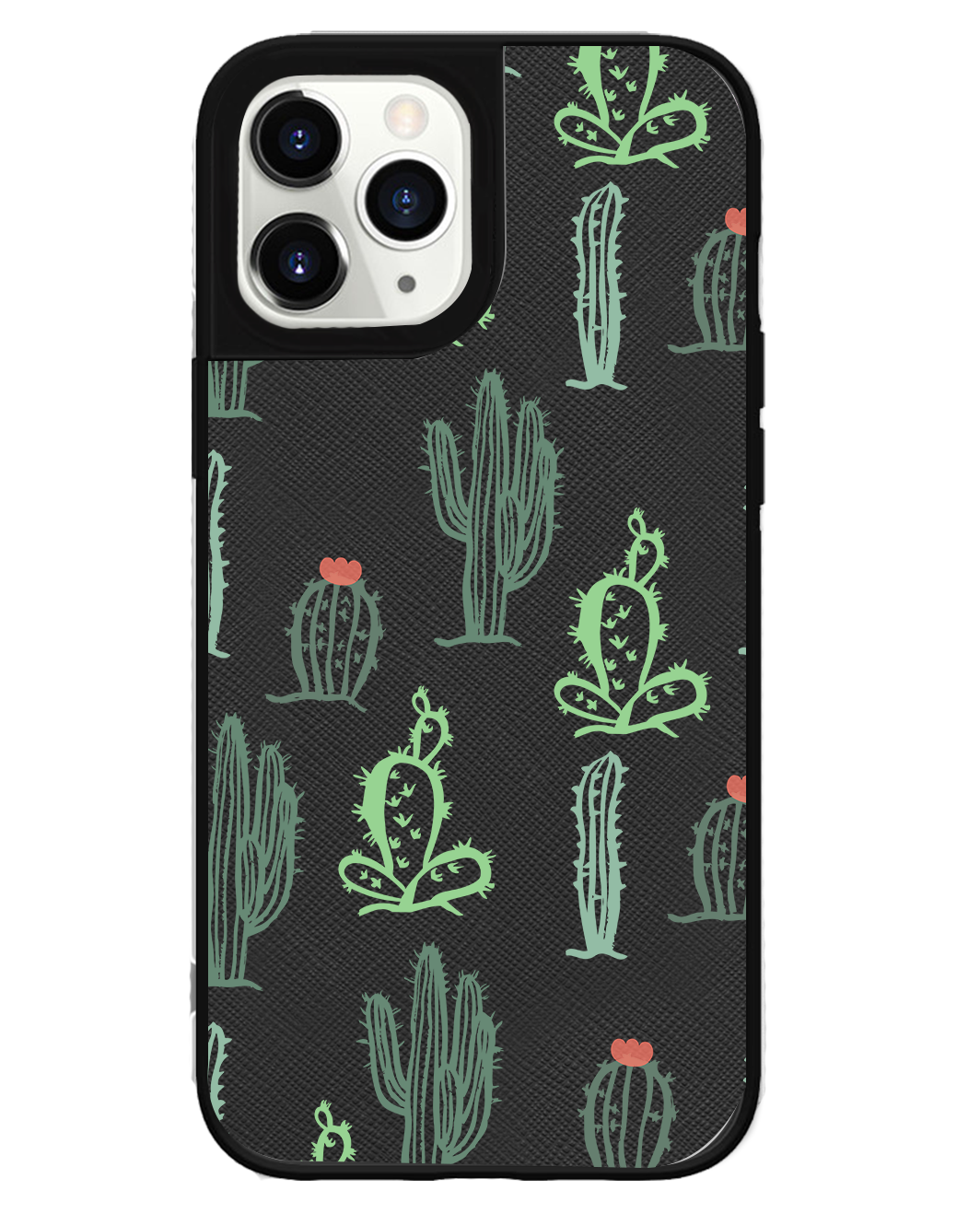 iPhone Leather Grip Case - Cactus