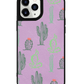 iPhone Leather Grip Case - Cactus