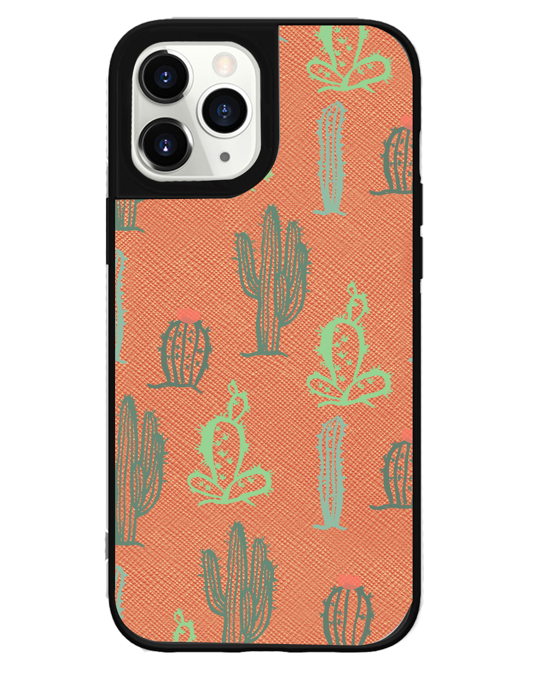 iPhone Leather Grip Case - Cactus