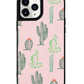 iPhone Leather Grip Case - Cactus