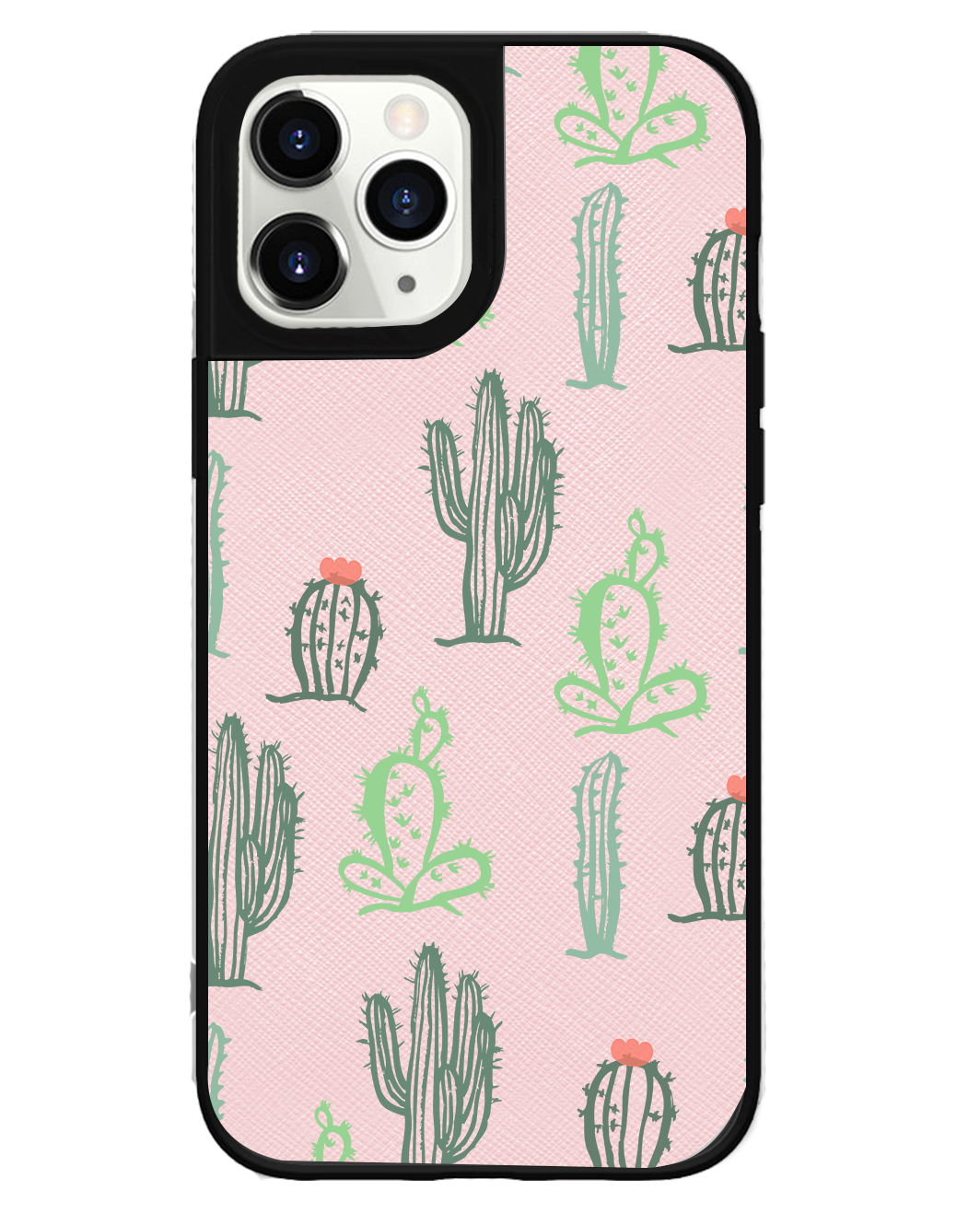 iPhone Leather Grip Case - Cactus