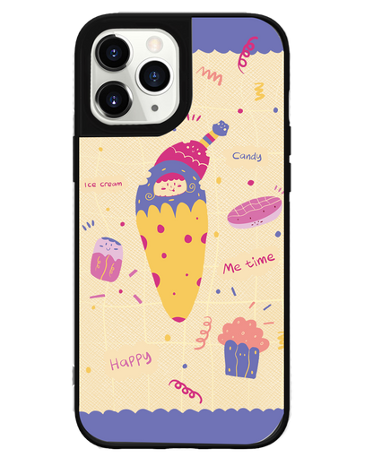 iPhone Leather Grip - Candy Doodle