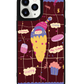 iPhone Leather Grip Case - Candy Doodle