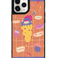 iPhone Leather Grip Case - Candy Doodle