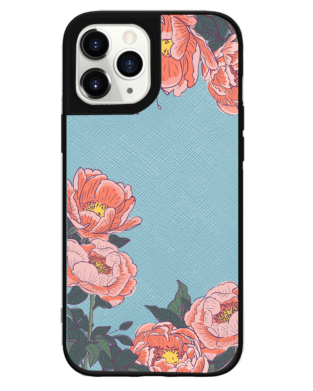 iPhone Leather Grip Case - Carnation 2.0