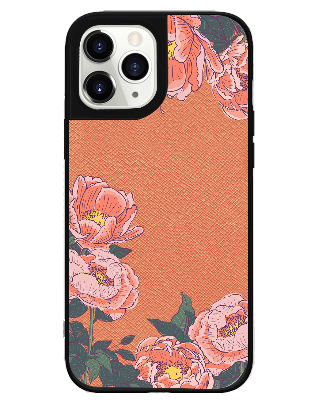 iPhone Leather Grip Case - Carnation 2.0