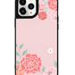 iPhone Leather Grip Case - Carnation