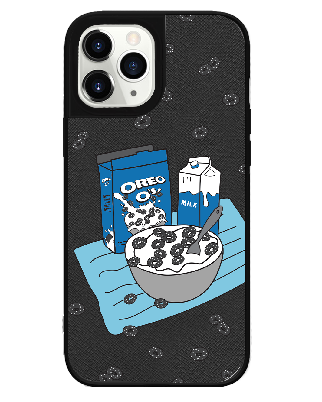 iPhone Leather Grip Case - Cereal-O's 1.0