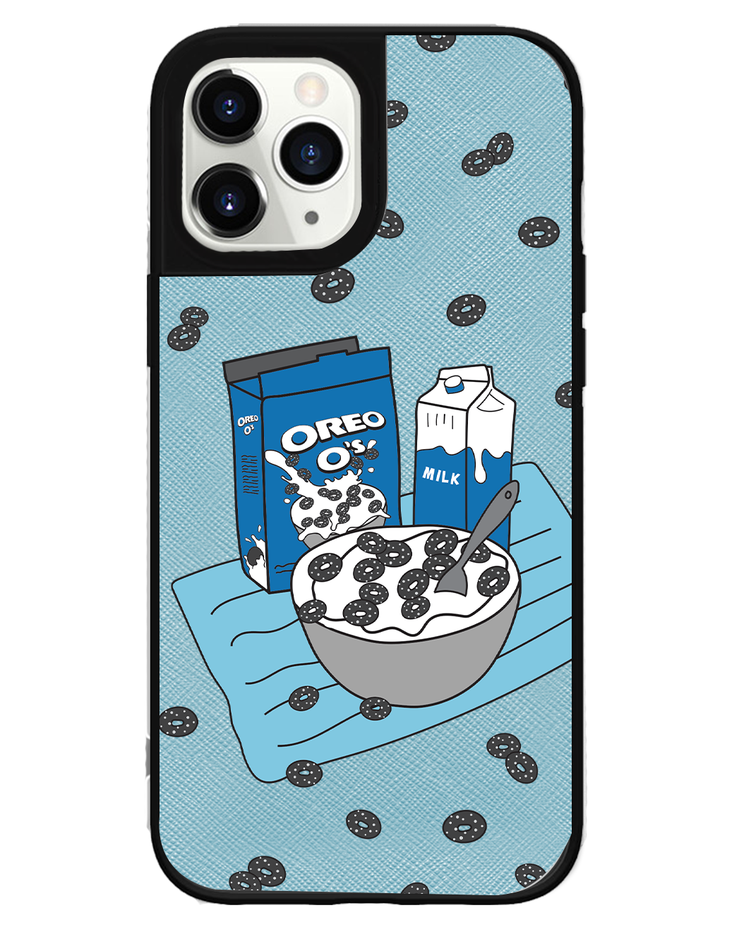 iPhone Leather Grip Case - Cereal-O's 1.0