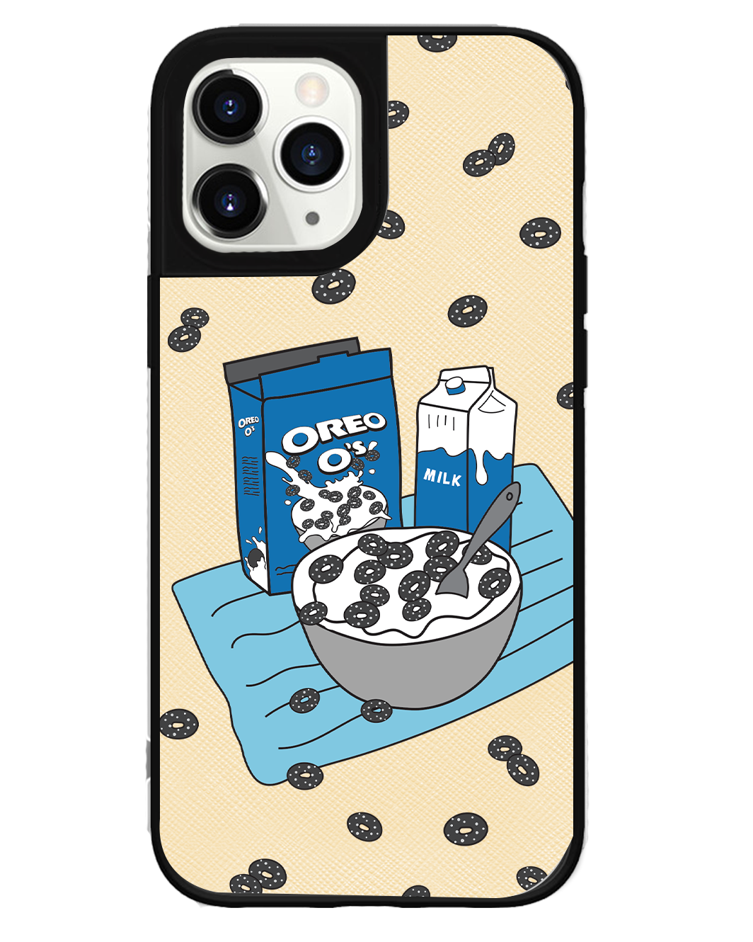 iPhone Leather Grip Case - Cereal-O's 1.0