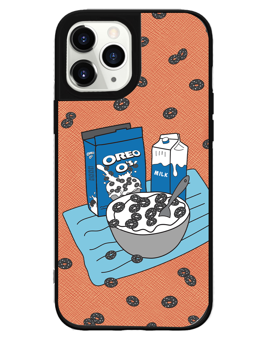 iPhone Leather Grip Case - Cereal-O's 1.0