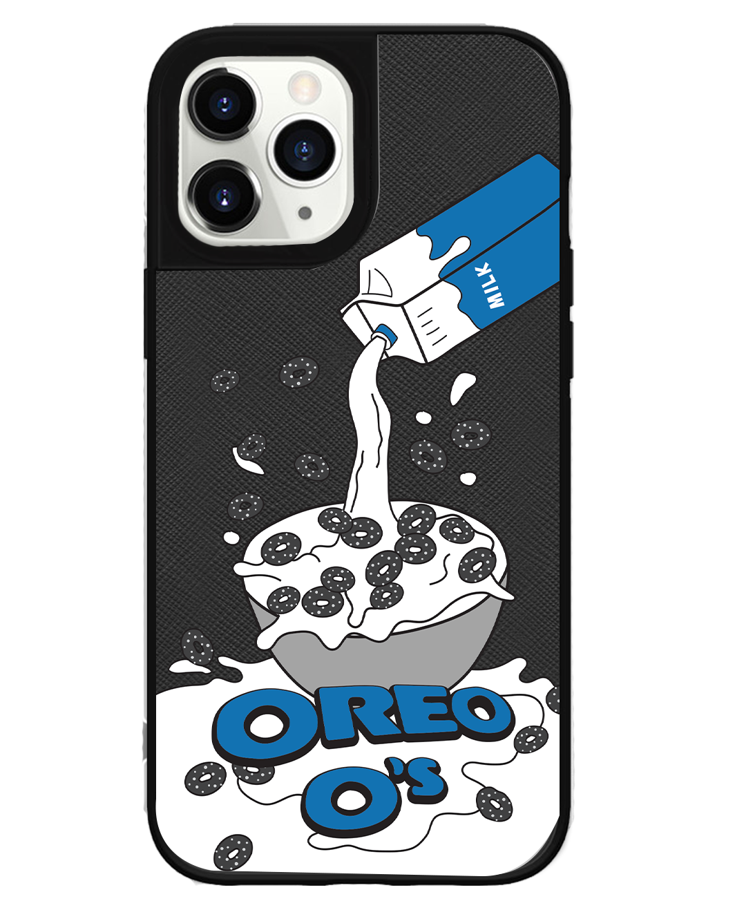 iPhone Leather Grip Case - Cereal-O's 2.0