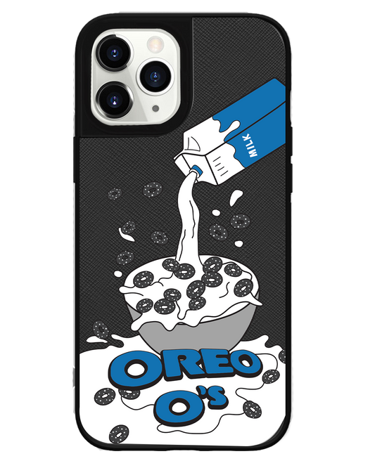 iPhone Leather Grip Case - Cereal-O's 2.0