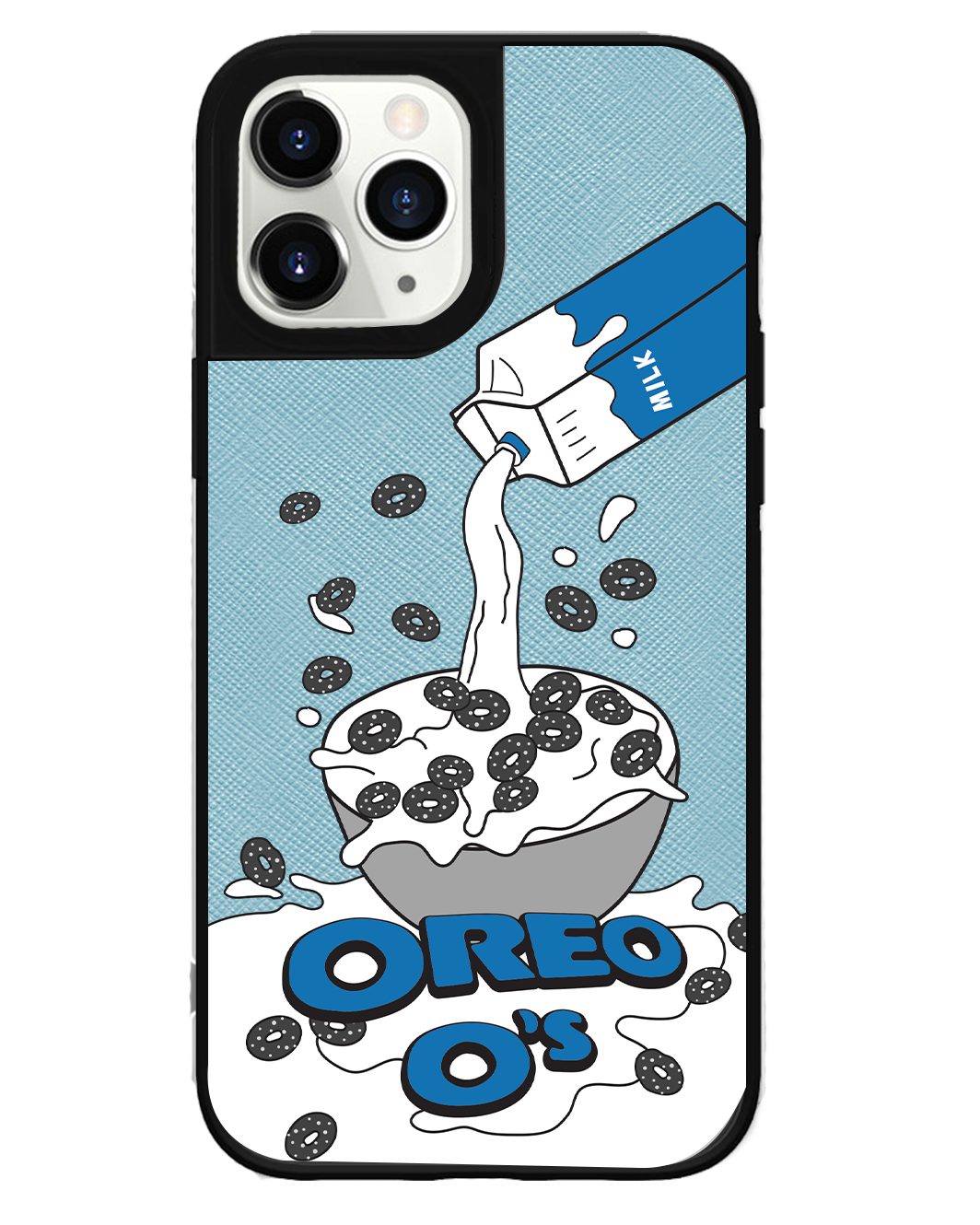 iPhone Leather Grip Case - Cereal-O's 2.0