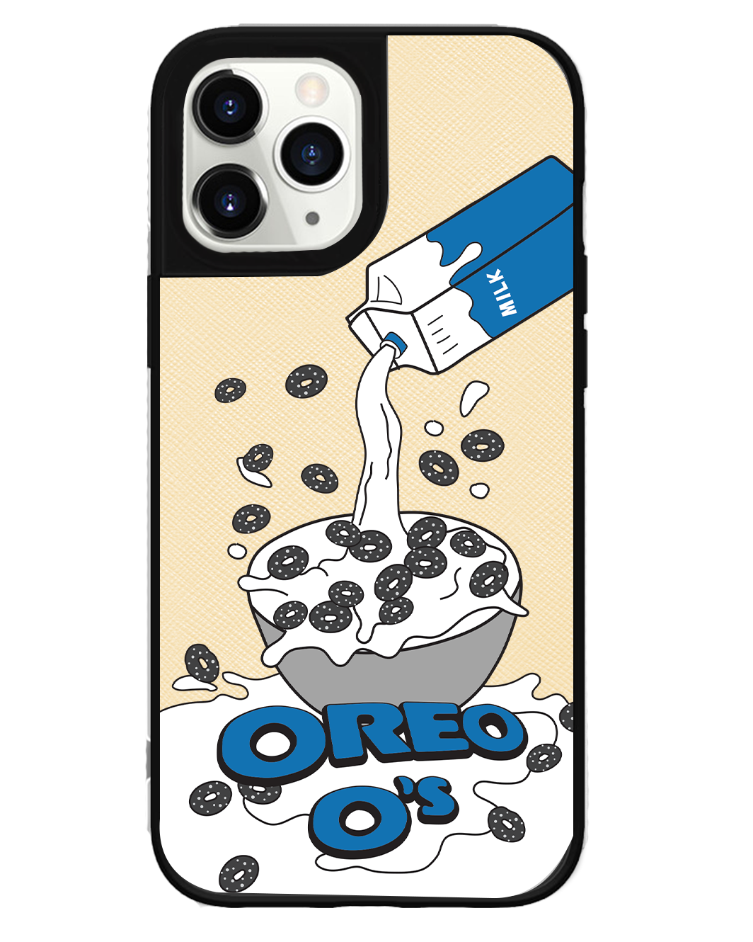 iPhone Leather Grip Case - Cereal-O's 2.0