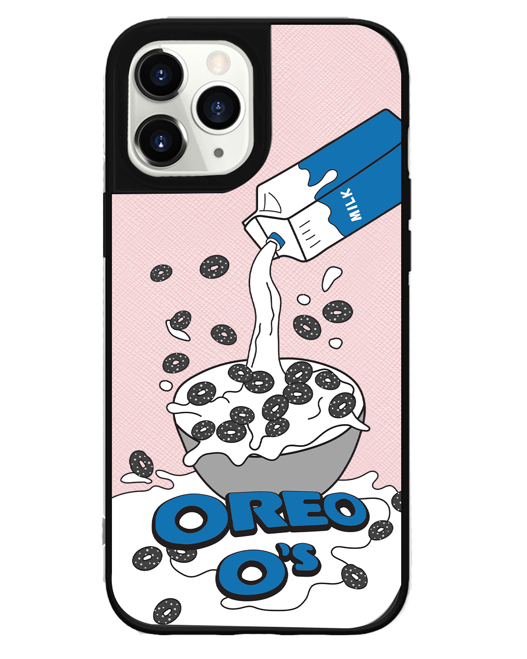 iPhone Leather Grip Case - Cereal-O's 2.0