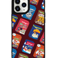 iPhone Leather Grip Case - Cereal Boxes 2.0