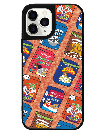 iPhone Leather Grip - Cereal Boxes 2.0
