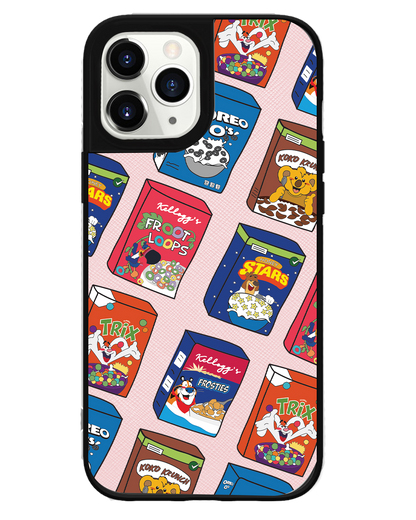 iPhone Leather Grip - Cereal Boxes 2.0