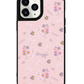 iPhone Leather Grip Case -  Cherry Blossom