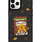 iPhone Leather Grip Case -  Choco Cereal