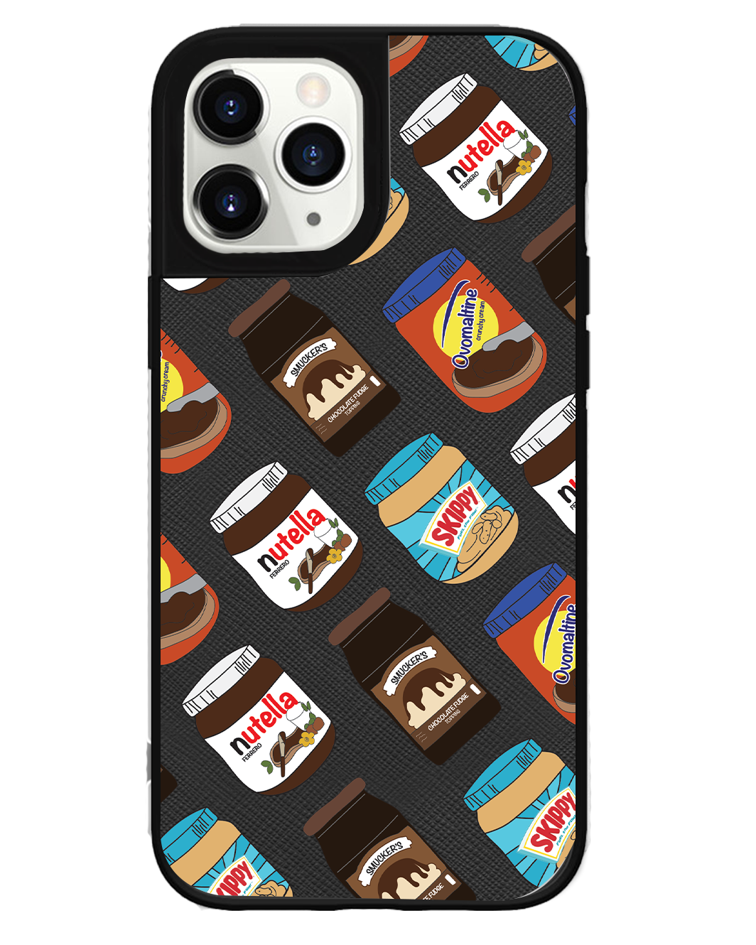 iPhone Leather Grip Case - Choco Spread