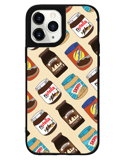 iPhone Leather Grip - Choco Spread