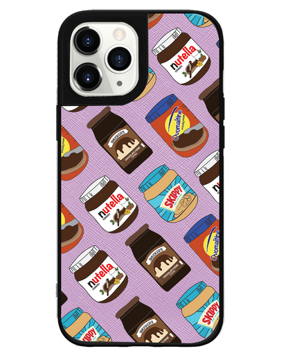 iPhone Leather Grip - Choco Spread