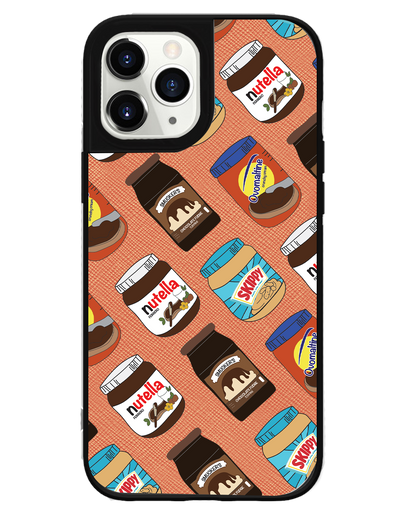 iPhone Leather Grip - Choco Spread