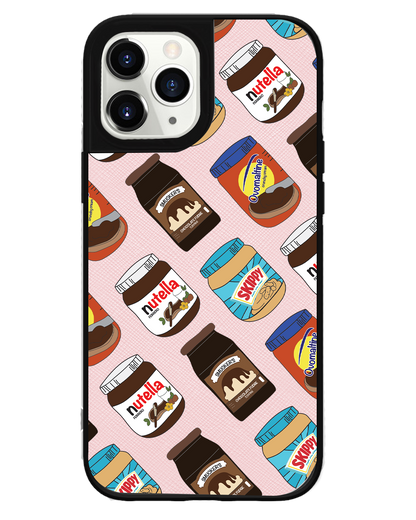 iPhone Leather Grip - Choco Spread