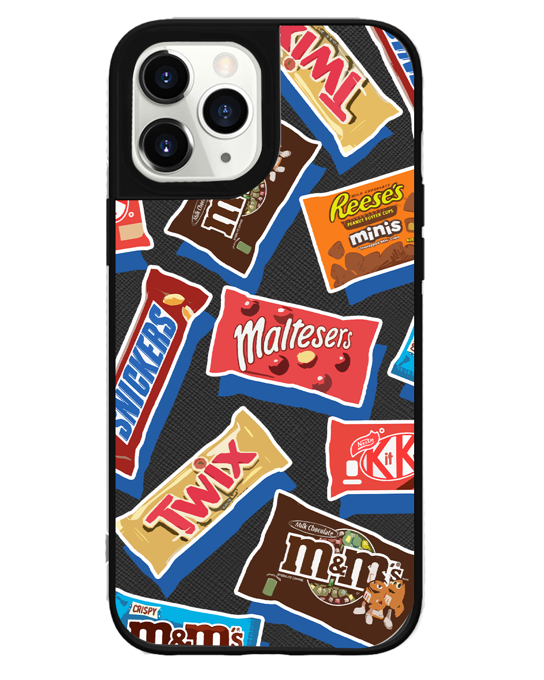 iPhone Leather Grip Case - Choco Sweets