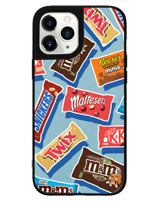 iPhone Leather Grip Case - Choco Sweets