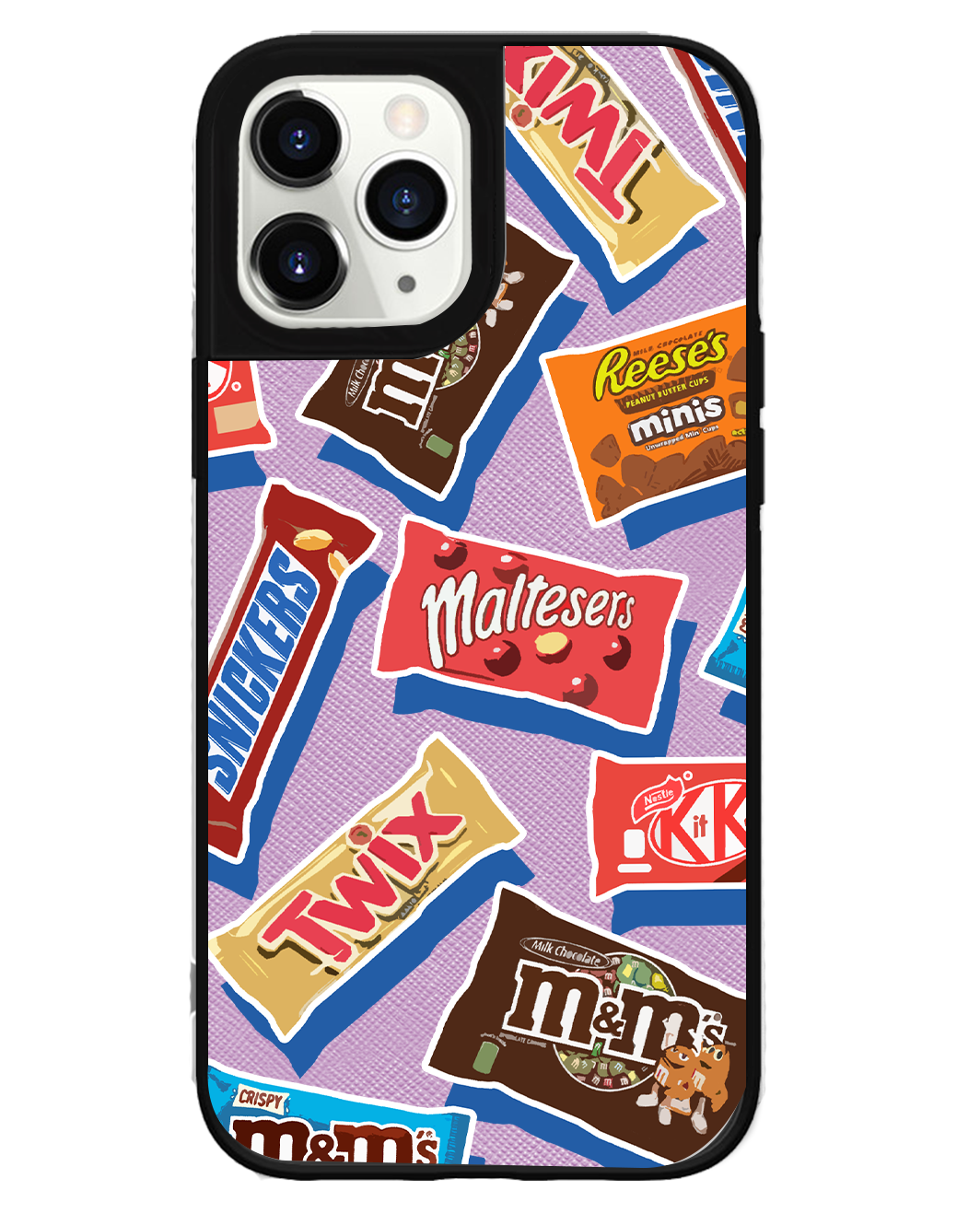 iPhone Leather Grip Case - Choco Sweets