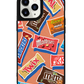 iPhone Leather Grip Case - Choco Sweets