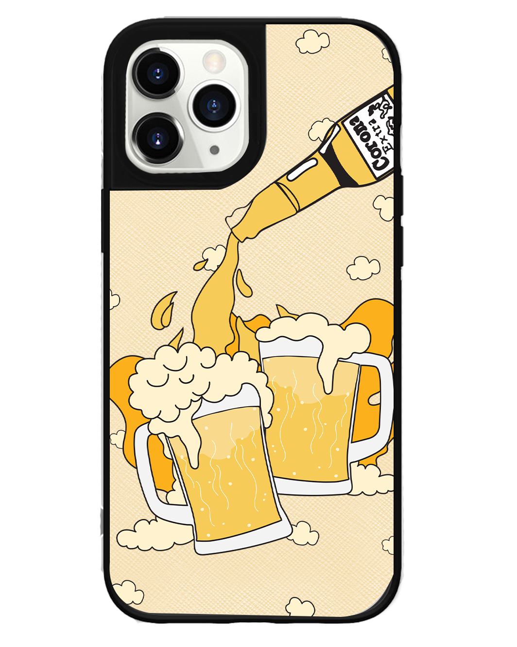 iPhone Leather Grip Case - Corona