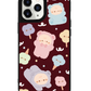 iPhone Leather Grip Case - Cotton Teddy