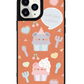 iPhone Leather Grip Case - Cupcake