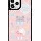 iPhone Leather Grip Case - Cupcake