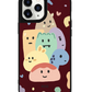 iPhone Leather Grip Case - Doodle 2.0