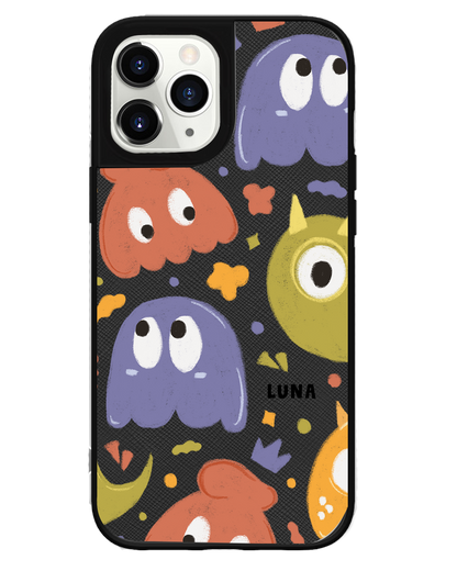 iPhone Leather Grip - Cute Monster 1.0