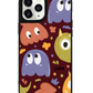 iPhone Leather Grip Case - Cute Monster 1.0