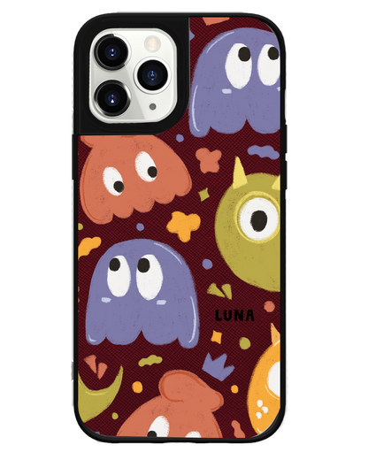 iPhone Leather Grip - Cute Monster 1.0