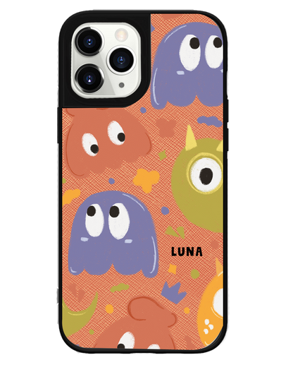 iPhone Leather Grip - Cute Monster 1.0