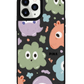 iPhone Leather Grip Case - Cute Monster 2.0