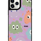 iPhone Leather Grip Case - Cute Monster 2.0