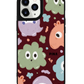 iPhone Leather Grip Case - Cute Monster 2.0